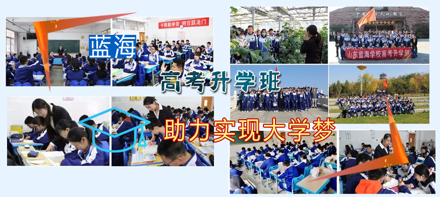 山東藍(lán)海職業(yè)學(xué)校高考升學(xué)班2025年招生簡(jiǎn)